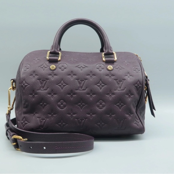 SOLD! Do Not Purchase! Louis Vuitton Speedy Bandouliere 25 in Purple Monogram - Picture 4 of 12